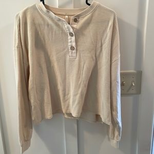 Rylee + Cru Waffle Henley